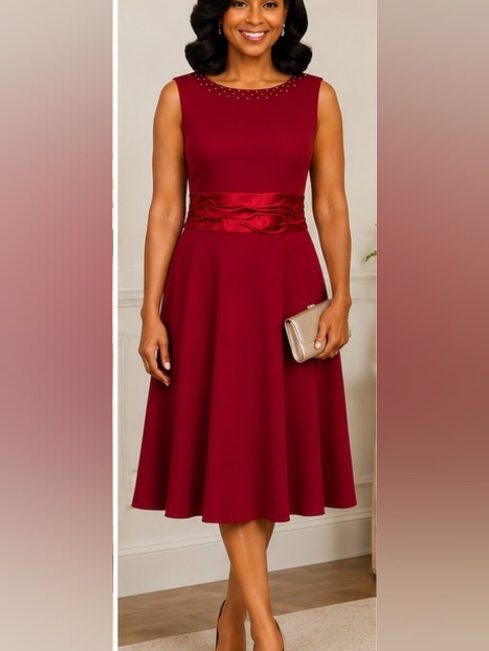 Evening Gown / Prom Dress / Red
